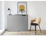 MIRJAN24 Schreibtisch Work Concept CW-01, Klappbarer Eckschreibtisch mit Rollen...