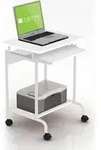 Techly ICA-TB S005W, Gerade, Rechteckige Form, MDF-Platten, Metall, Homeoffice,...