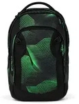 Satch Match Plus Schulrucksack Einzeln Seismic Green - Schwarz