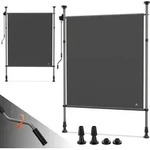Strattore Ausziehbare Klemmmarkise / Senkrechtmarkise h&ouml;henverstellbar 150 x...