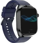 INF Smartwatch mit EKG, Herzfrequenz, Blutdruck, Schlaf, Schrittz&auml;hler Blau - Blau