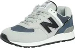 New Balance 574 Wildleder Trainer, Grau 40.5 EU - Grau - 40,5