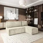 Masseno Ecksofa BRISO T mit Schlaffunktion L-Form, Sofa mit Bettkasten,