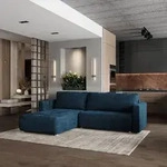 Masseno Ecksofa TURIN M mit Schlaffunktion L-Form, Sofa mit Bettkasten,