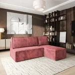 Masseno Ecksofa BRISO T mit Schlaffunktion L-Form, Sofa mit Bettkasten,