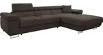MIRJAN24 Ecksofa Torezio Mini, Stilvoll Eckcouch mit Bettkasten und...