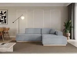 ALTDECOR Ecksofa in L-Form IREA-L1 232x165x80 cm Hellgrau Corner Sofa Eckcouch Couch