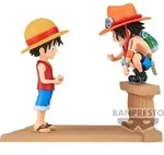 Banpresto - One Piece Figurki Monkey D. Luffy i Portgas D. Ace 8cm
