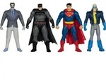 DC Direct Page Punchers Actionfiguren 4er-Pack Batman & Son of Batman & Superman &