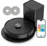 MEDION Saugroboter mit 2-in-1 Absaugstation, Lasernavigation und Wischfunktion X51