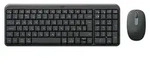Logitech MK250 Combo, Kabellos, RF Wireless + Bluetooth, QWERTZ, Graphit, Maus