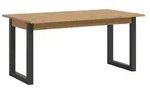 Esstisch Seattle | ausziehbar | Artisan Eiche / grau | 150(190)x80 - Braun