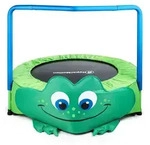 Frosch - Mini-Trampolin f&uuml;r Kinder - mit Griff - 50 kg max - 91 cm - f&uuml;r Haus und