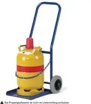 Rollcart Propangasflaschenroller 50kg Traglast f&uuml;r 1 Flasche &Oslash;300mm...