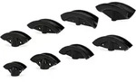 EBERTH Druckst&uuml;cke Set 8-tlg. f&uuml;r hydraulische Rohrbiegemaschine, f&uuml;r Rohre...