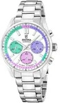 Festina Chronographen Boyfriend Collection Green - Purple - Gr&uuml;n
