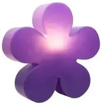 Gartenleuchte "Shining Flower" 40 inkl. LED Warmwei&szlig; E27 Lila