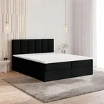 Masseno Boxspringbett MERIL 180x200 cm Komplett-Set mit Bonell Matratze und...