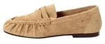 Mokassin aus Leder - Taupe - 37