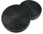 AIR2GO Aktivkohlefilter f&uuml;r Exquisit CF110 (2 St&uuml;ck) - Schwarz