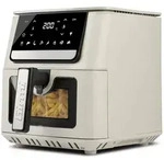 Girmi Hei&szlig;luftfritteuse FG84 Ecofrit Crisp, 6,5 l, 8 Programme - Creme