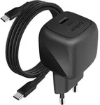 Belkin 45W USB-C Ladeger&auml;t PD u. PPS inkl.USB-C Kabel 1m,black - Schwarz
