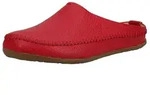 Haflinger Hausschuhe Hausschuhe Leder - Rot - 36