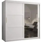 MIRJAN24 Kleiderschrank Riflo Ramiro 2 180, Schwebet&uuml;renschrank mit zwei