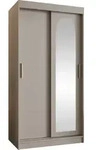 MIRJAN24 Kleiderschrank Selfie 100, Schwebet&uuml;renschrank mit zwei...