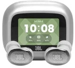 JBL Live Buds 4, Kabellose Noise-Cancelling-Ohrh&ouml;rer, Silber - Silber