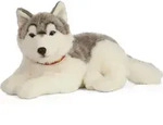 Living Nature Kuscheltier Giant Husky Hund - gro&szlig;es Pl&uuml;schtier