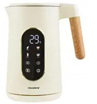 Wasserkocher 1,7 L 66081 mit pr&auml;ziser Temperaturregelung und Antikalkfilter - Braun