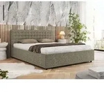 MKS MEBLE Polsterbett Doppelbett PAVO CLASSIC Bett mit Stauraum...