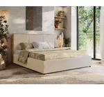 MKS MEBLE Polsterbett LERIO CLASSIC 140x200 cm mit Bettkasten & Stauraum, inkl.