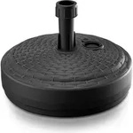 DEUBA&reg; Sonnenschirmst&auml;nder Poly Rattan Rund bis &Oslash; 26 mm Mast Bef&uuml;llbar