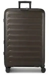 d&n Toronto 4 Rollen Trolley L 75 cm mit Dehnfalte - Braun