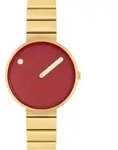 Picto 34097-2914 Cinnamon Red 34mm 5ATM - Gold