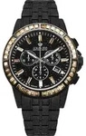 Louis XVI LXVI1183 Herrenuhr Majest&eacute; Frosted Iced Out Chronograph 43mm 10ATM