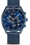 Bering 19240-397 Herrenuhr Chronograph 40mm 10ATM - Blau