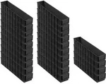 SuperSparSet 24x Leitf&auml;hige Industriebox 500 S | HxBxT 8,1x9,1x50cm | 2,8...