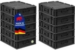 SuperSparSet 10x Eurobox NextGen Portable Germany | HxBxT 13,5x40x60cm | 23...