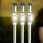 Grundig Solarlampe f&uuml;r Au&szlig;en &ndash; Gartenlatern mit Edelstahlgeh&auml;use &ndash;...