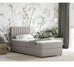 Boxspringbett 90x200 EVEREST, mit Topper, mit Bettk&auml;sten, Einzelbett,...