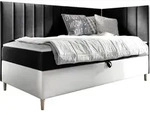 MIRJAN24 Boxspringbett Maja Junior 3 100x200, Einzelbett mit Bonellfederkern,