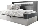 MIRJAN24 Boxspringbett Gold Junior 2 90x200, Einzelbett mit Bonellfederkern,
