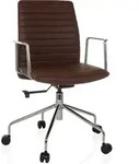 hjh OFFICE Luxus Chefsessel VEMONA 30 Ergonomischer B&uuml;rostuhl mit Armlehnen