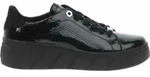 Rieker Damen-Schn&uuml;rhalbschuh Schwarz, Farbe:schwarz, EU Gr&ouml;&szlig;e:38 - Schwarz - 38