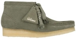Clarks Originals Schn&uuml;rschuhe Wallabee Boot. Khaki/Green Sde mit ikonischer...