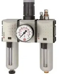 Riegler Wartungseinheit 3-tlg. &raquo;FUTURA&laquo;, PC, BG 1, G 1/4, 0,1 - 1 bar, HA