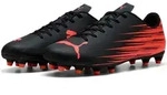 Puma Attacanto II FG/AG Sportschuhe Herren Fu&szlig;ballschuhe Schwarz Sport - Schwarz -